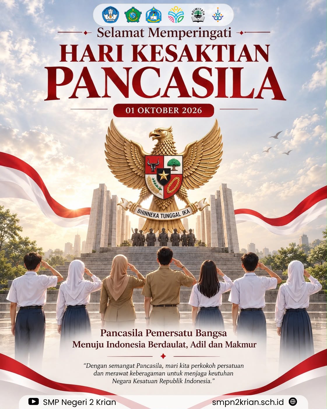 Selamat Hari Kesaktian Pancasila
